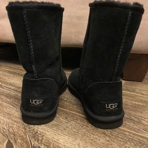 Black UGG boots